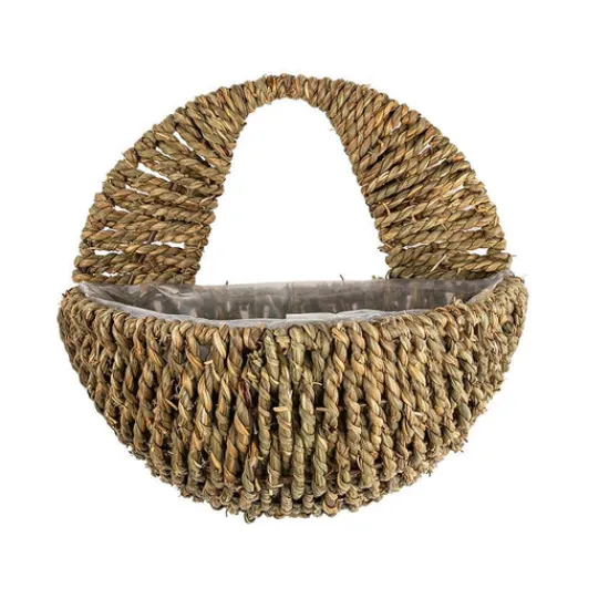 Craft Buddy Woven Forever Flowerz Hanging Basket Set of 2 Discount