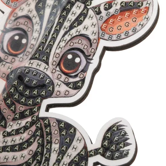 Craft Buddy Zebra Crystal Art Wildlife Buddies Outlet